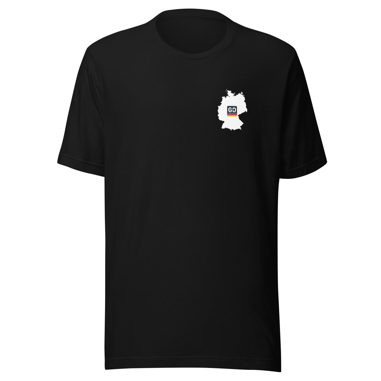 Kleines Deutschland - grau - Unisex-T-Shirt