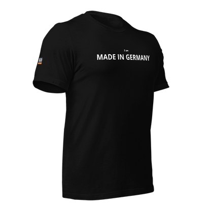 "I am Made in Germany" - weiß - Unisex-T-Shirt
