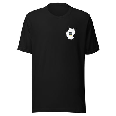 Kleines Deutschland - grau - Unisex-T-Shirt